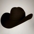 Texana White Diamonds 100X Sinaloa Style Western Cowboy Fur Felt Hat - Brown - OriginalWestern.com