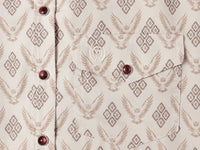 The American West - Short-Sleeve Plaid Western Shirt – Beige AW-506 - OriginalWestern.com