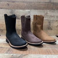 Men's Ruper Style Genuine Leather Round Soft Toe Work Boots Est. 303 Hazel