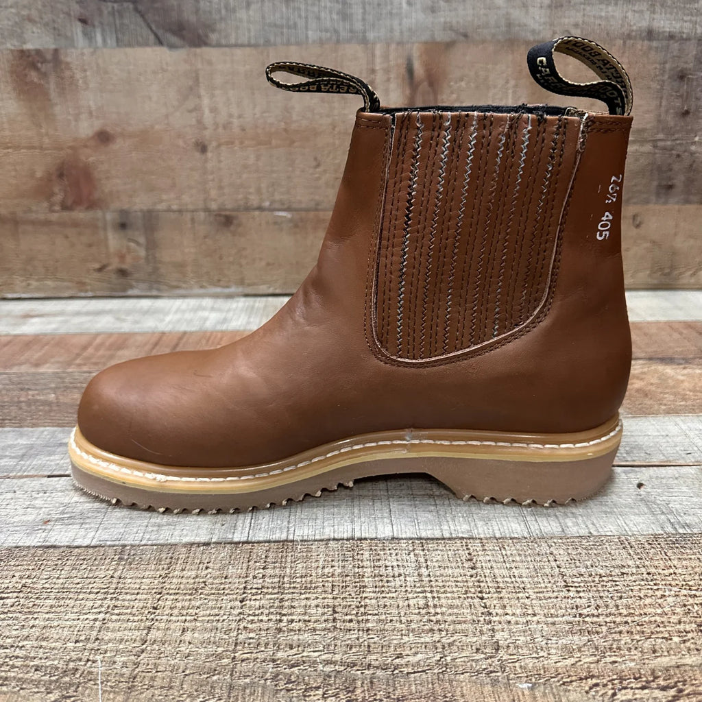 Men's Leather Durable Sole Oil/Water Resistant Steel Toe Est. 405