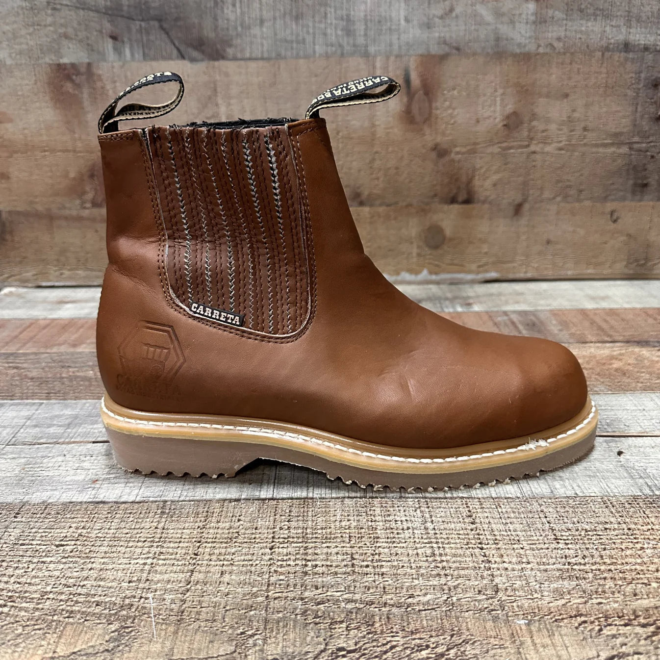 Men's Leather Durable Sole Oil/Water Resistant Steel Toe Est. 405