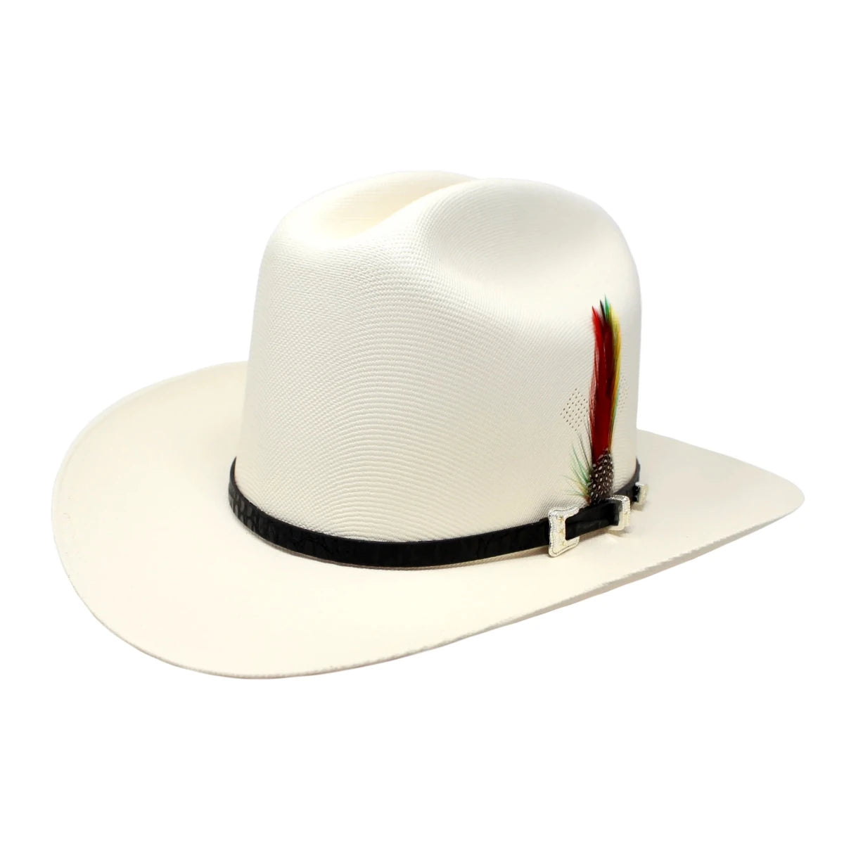 Tombstone 1000X Johnson Fantasma Style Western Cowboy Straw Hat - Brim 3" - OriginalWestern.com