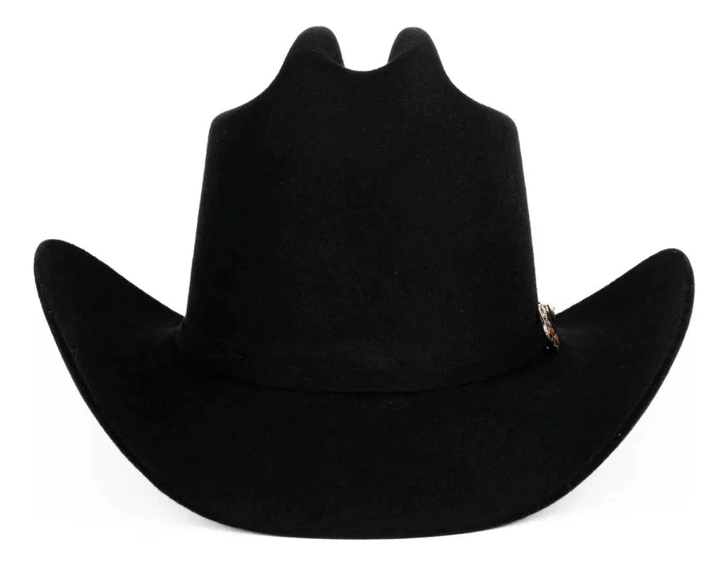 Tombstone 1000X Luxury Beaver Fur Felt Western Cowboy Hat El Patron Style - OriginalWestern.com