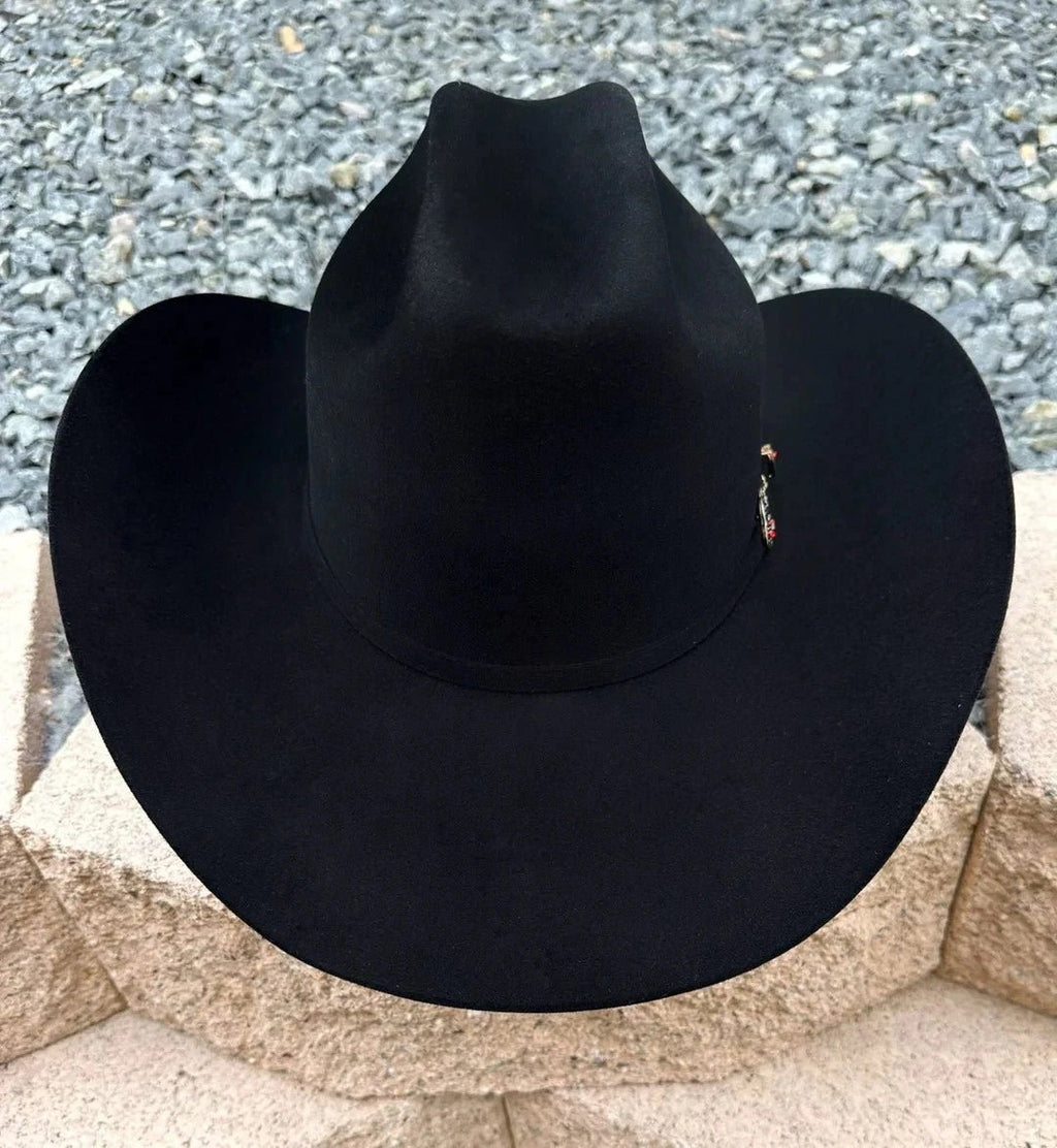 Tombstone 1000X Luxury Beaver Fur Felt Western Cowboy Hat El Patron Style - OriginalWestern.com