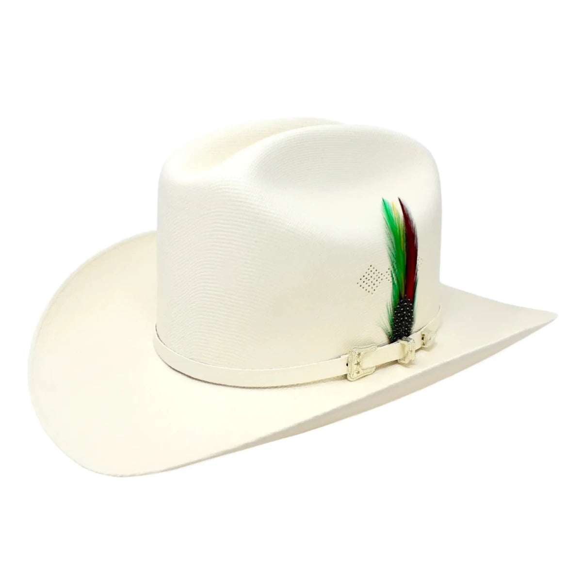 Tombstone 1000X Sinaloa Chaparral Style Western Cowboy Straw Hat - w/White Band - OriginalWestern.com