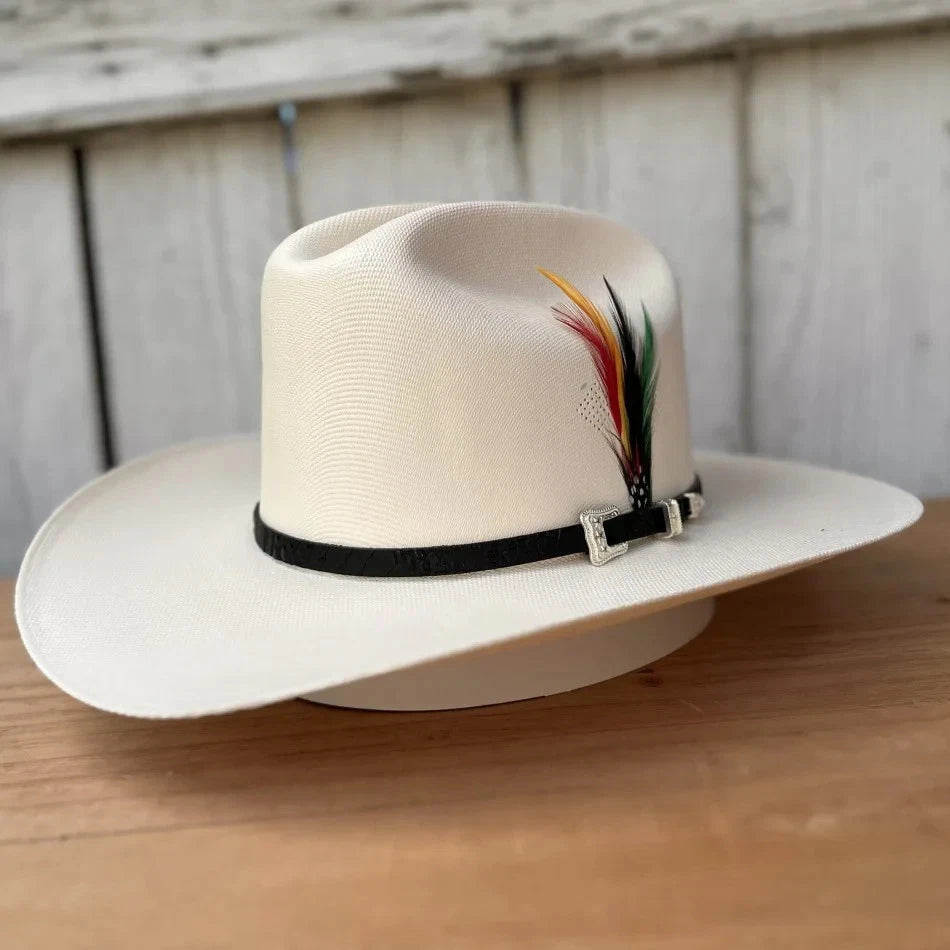 Tombstone 1000X Sinaloa Style Western Cowboy Straw Hat - Brim 4" - OriginalWestern.com