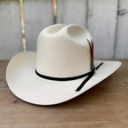 Tombstone 100X Sinaloa Chaparral Style Western Cowboy Shantung Straw Hat - Brim 3" - OriginalWestern.com