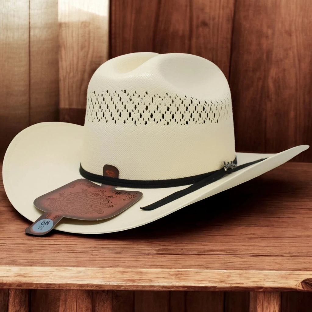 Tombstone 100X Sinaloa Chaparral Style Western Cowboy Straw Hat - OriginalWestern.com