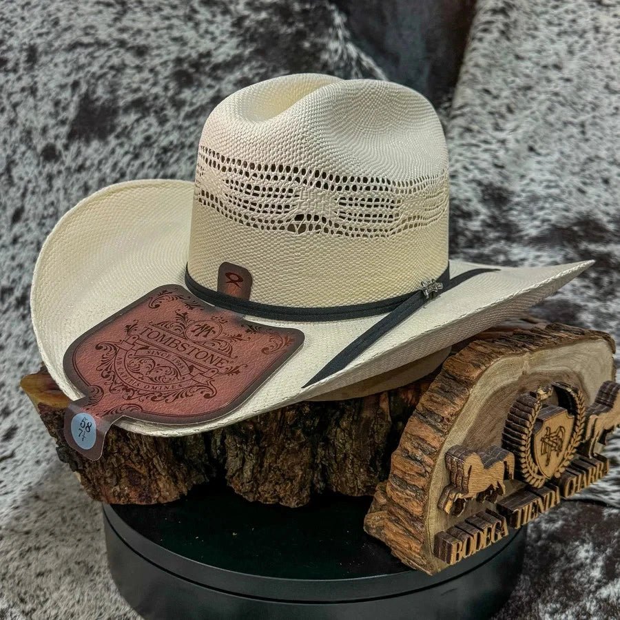 Tombstone 10X Chaparral Style Western Cowboy Straw Hat - OriginalWestern.com