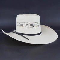 Tombstone 10X Long Horn Style Brick Crown Western Cowboy Straw Hat - OriginalWestern.com