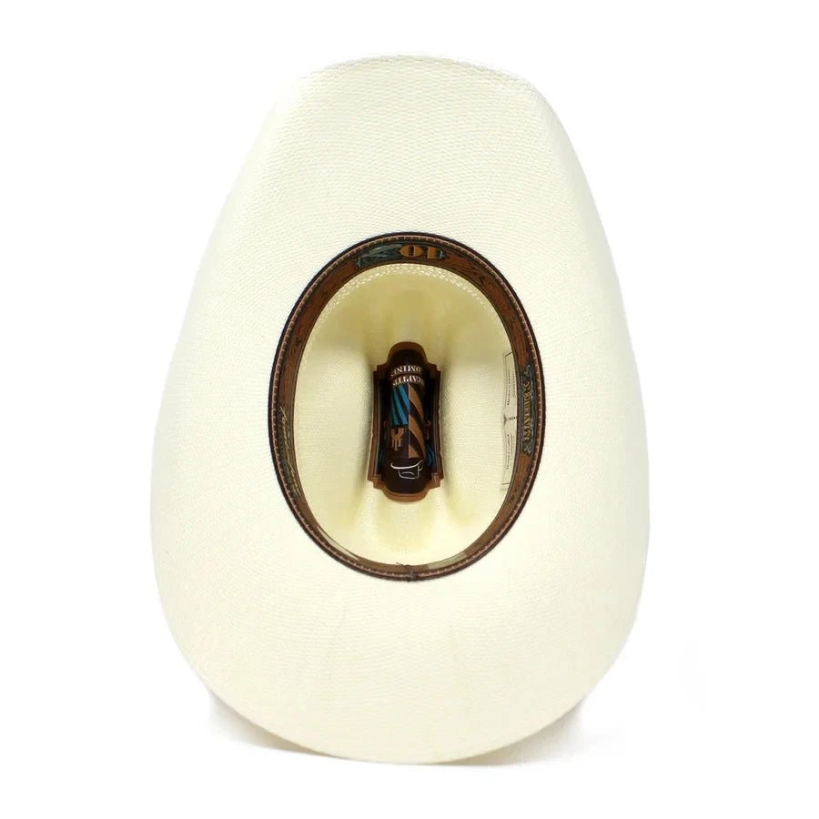 Tombstone 10X Maverick Marlboro Style Bangora Western Cowboy Straw Hat - OriginalWestern.com