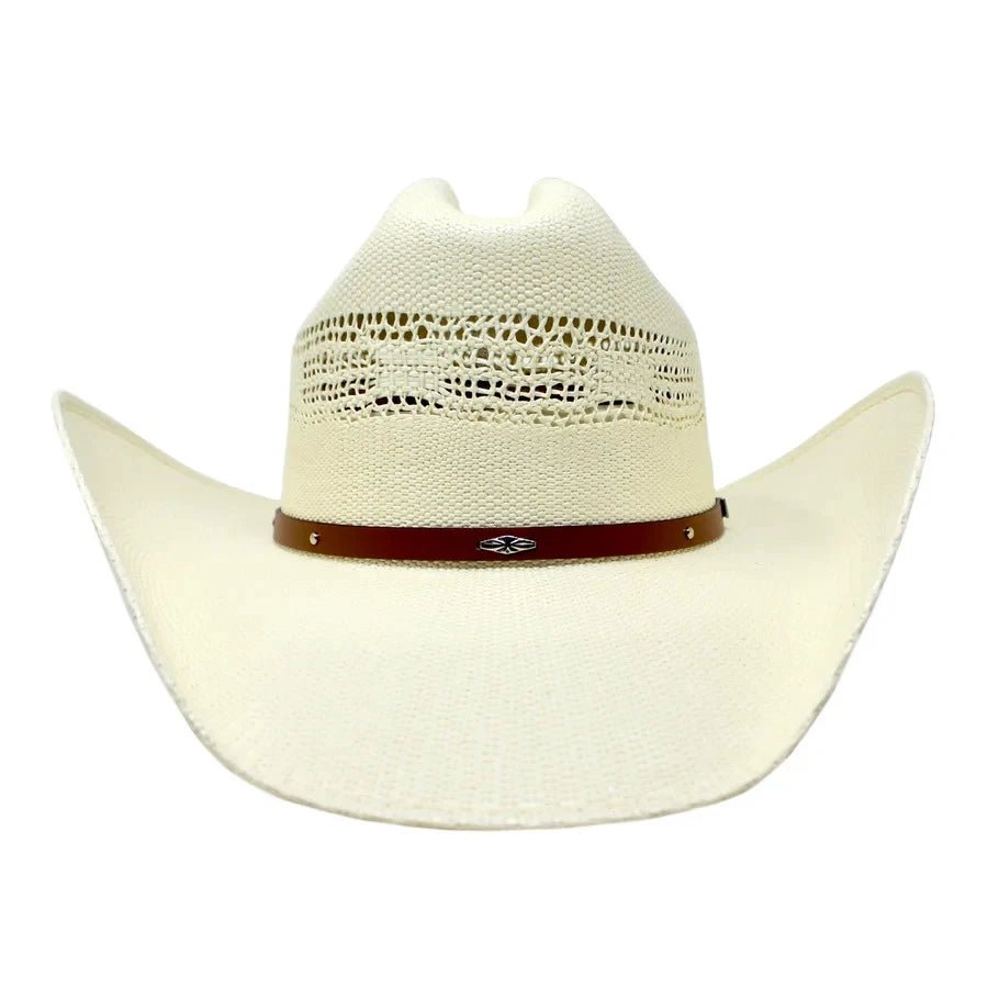 Tombstone 10X Maverick Marlboro Style Bangora Western Cowboy Straw Hat - OriginalWestern.com