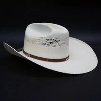 Tombstone 10X Maverick Marlboro Style Bangora Western Cowboy Straw Hat - OriginalWestern.com
