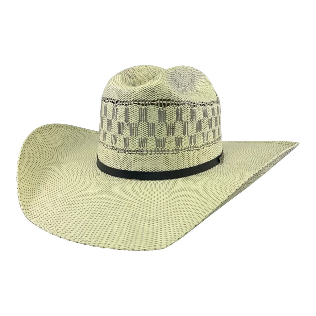 Tombstone 10X Roper Gray R11 Style Bangora Western Cowboy Straw Hat - OriginalWestern.com
