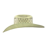 Tombstone 10X Roper Gray R11 Style Bangora Western Cowboy Straw Hat - OriginalWestern.com