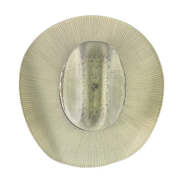 Tombstone 10X Roper Gray R11 Style Bangora Western Cowboy Straw Hat - OriginalWestern.com