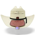 Tombstone 10X Roper Texas Style Bangora Cowboy Straw Hat - OriginalWestern.com