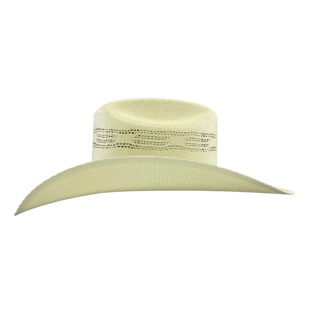 Tombstone 10X Roper Texas Style Bangora Cowboy Straw Hat - OriginalWestern.com