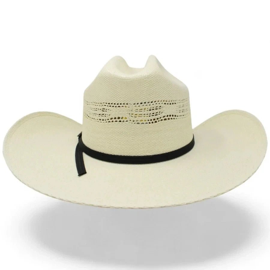 Tombstone 10X Roper Texas Style Bangora Cowboy Straw Hat - OriginalWestern.com