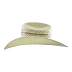 Tombstone 10X Roper Tricolor Style Bangora Western Cowboy Straw Hat - OriginalWestern.com