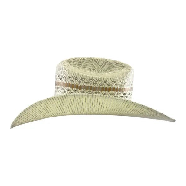 Tombstone 10X Roper Tricolor Style Bangora Western Cowboy Straw Hat - OriginalWestern.com