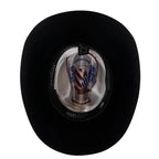 Tombstone 20X Denver Style Western Cowboy Fur Felt Hat - Black - OriginalWestern.com