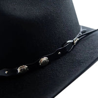 Tombstone 20X Denver Style Western Cowboy Fur Felt Hat - Black - OriginalWestern.com
