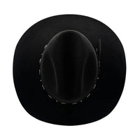 Tombstone 20X Denver Style Western Cowboy Fur Felt Hat - Black - OriginalWestern.com