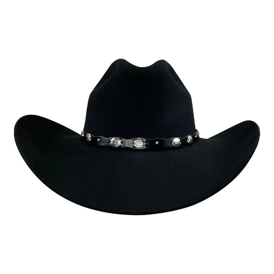Tombstone 20X Denver Style Western Cowboy Fur Felt Hat - Black - OriginalWestern.com