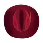 Tombstone 20X Denver Style Western Cowboy Fur Felt Hat - Burgundy - OriginalWestern.com
