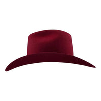 Tombstone 20X Denver Style Western Cowboy Fur Felt Hat - Burgundy - OriginalWestern.com