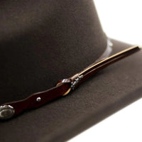Tombstone 20X Denver Style Western Cowboy Fur Felt Hat - Chocolate Brown - OriginalWestern.com