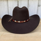Tombstone 20X Denver Style Western Cowboy Fur Felt Hat - Chocolate Brown - OriginalWestern.com