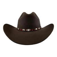 Tombstone 20X Denver Style Western Cowboy Fur Felt Hat - Chocolate Brown - OriginalWestern.com