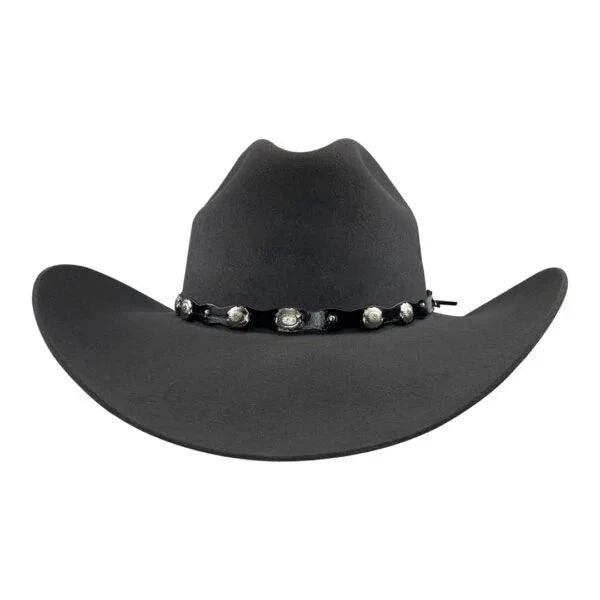 Tombstone 20X Denver Style Western Cowboy Fur Felt Hat - Granite Gray - OriginalWestern.com