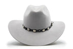 Tombstone 20X Denver Style Western Cowboy Fur Felt Hat - Gray - OriginalWestern.com