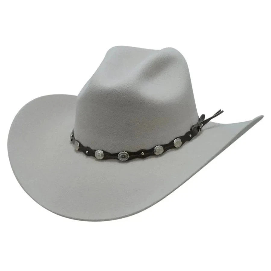 Tombstone 20X Denver Style Western Cowboy Fur Felt Hat - Gray - OriginalWestern.com
