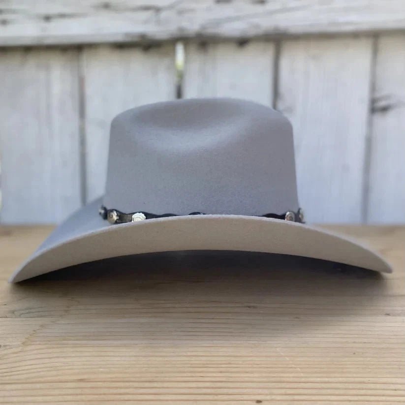 Tombstone 20X Denver Style Western Cowboy Fur Felt Hat - Gray - OriginalWestern.com