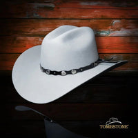 Tombstone 20X Denver Style Western Cowboy Fur Felt Hat - Gray - OriginalWestern.com