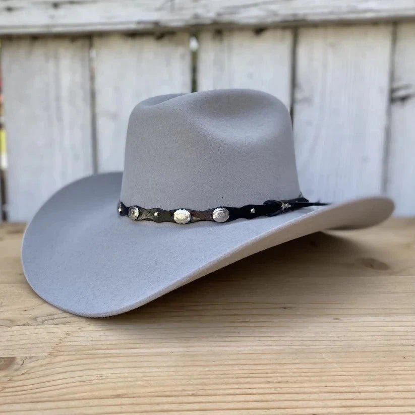Tombstone 20X Denver Style Western Cowboy Fur Felt Hat - Gray - OriginalWestern.com