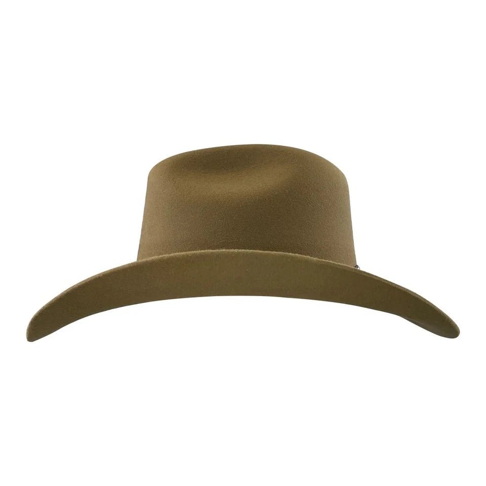Tombstone 20X Denver Style Western Cowboy Fur Felt Hat - Nutria Sahara - OriginalWestern.com