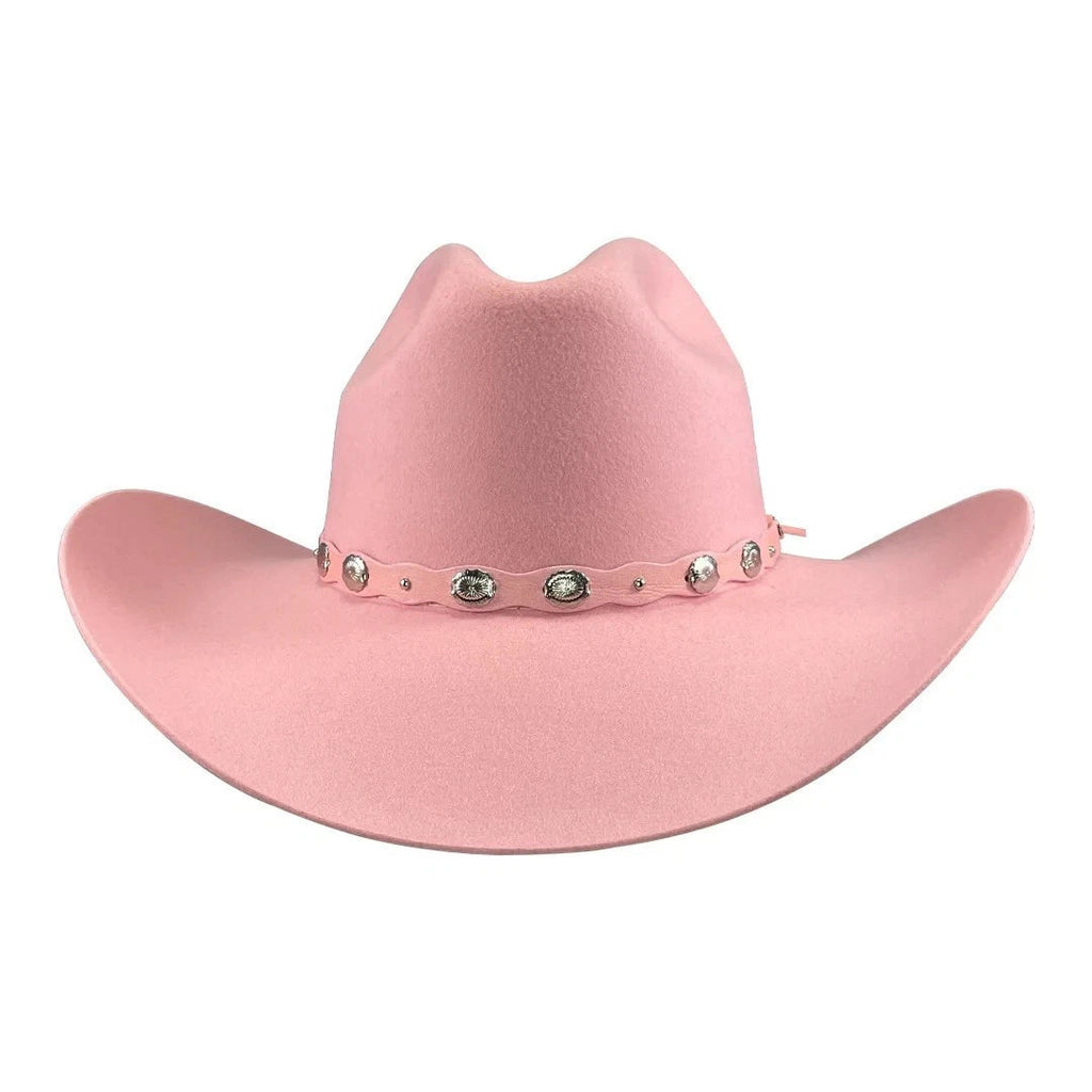 Tombstone 20X Denver Style Western Cowboy Fur Felt Hat - Pink - OriginalWestern.com