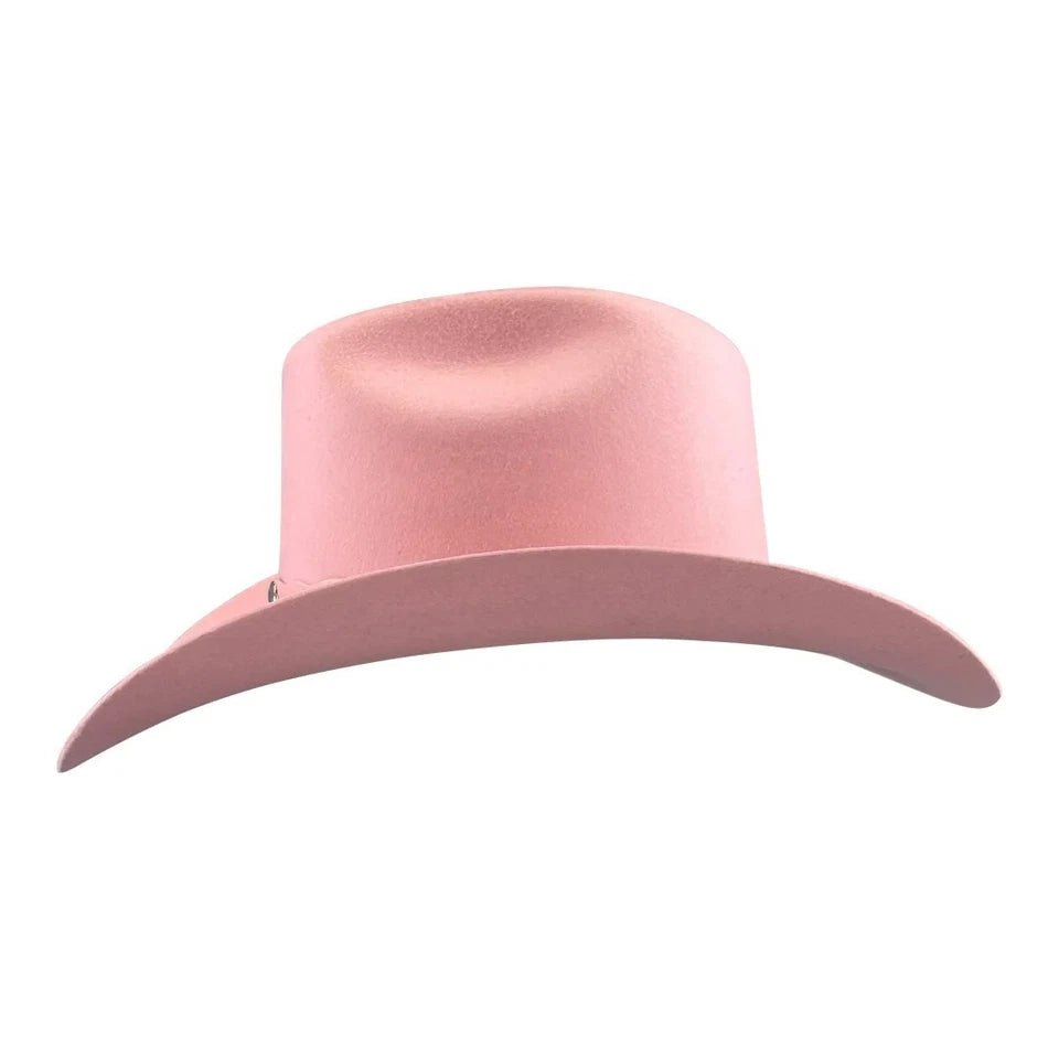 Tombstone 20X Denver Style Western Cowboy Fur Felt Hat - Pink - OriginalWestern.com