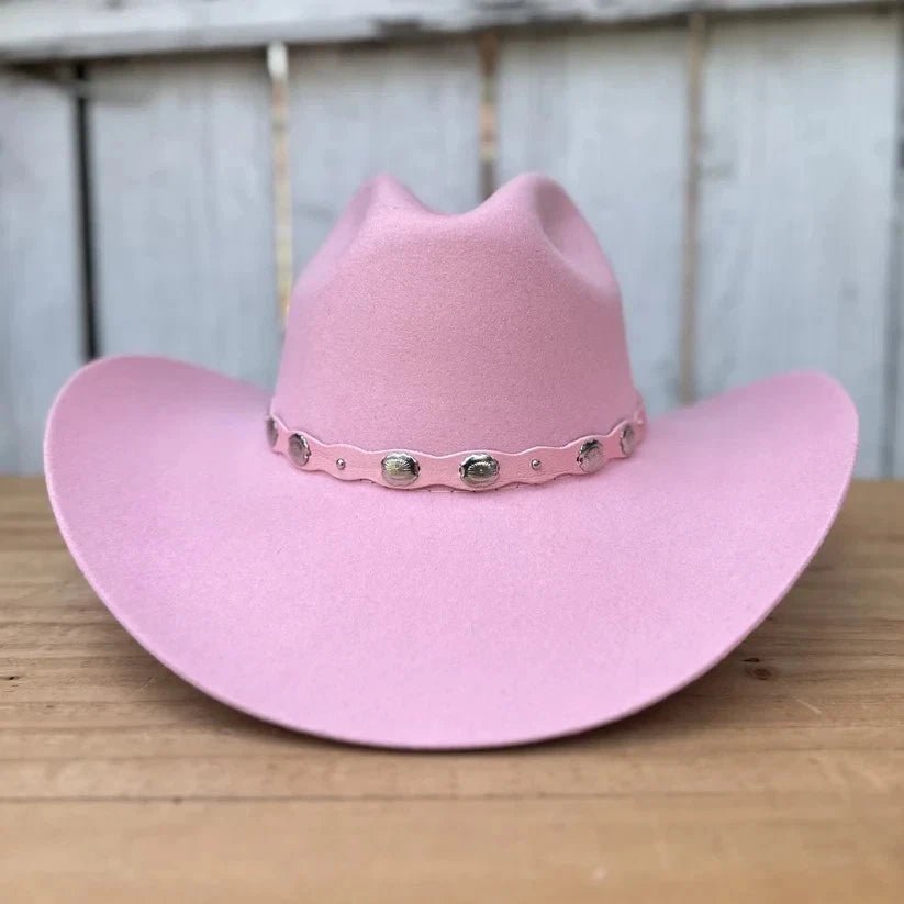 Tombstone 20X Denver Style Western Cowboy Fur Felt Hat - Pink - OriginalWestern.com