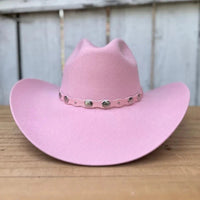 Tombstone 20X Denver Style Western Cowboy Fur Felt Hat - Pink - OriginalWestern.com