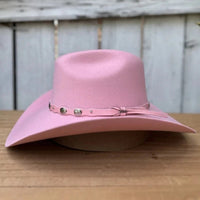 Tombstone 20X Denver Style Western Cowboy Fur Felt Hat - Pink - OriginalWestern.com