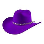Tombstone 20X Denver Style Western Cowboy Fur Felt Hat - Purple - OriginalWestern.com