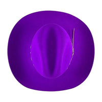 Tombstone 20X Denver Style Western Cowboy Fur Felt Hat - Purple - OriginalWestern.com