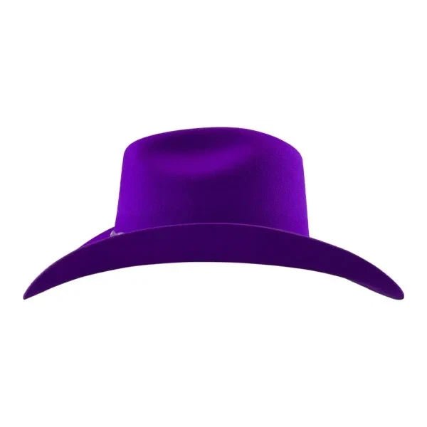Tombstone 20X Denver Style Western Cowboy Fur Felt Hat - Purple - OriginalWestern.com