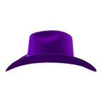Tombstone 20X Denver Style Western Cowboy Fur Felt Hat - Purple - OriginalWestern.com